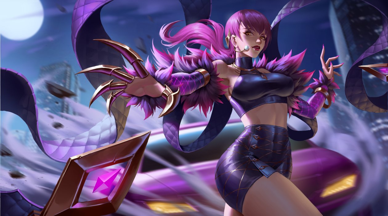 Evelynn League Of Legends Game 4k