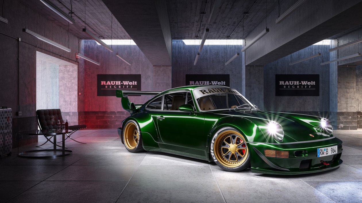 Porsche 4k 2019 Car