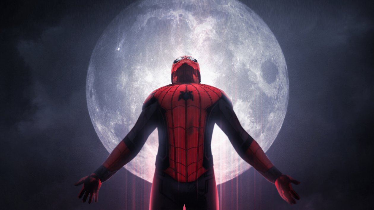Spiderman Far From Home Art 4K