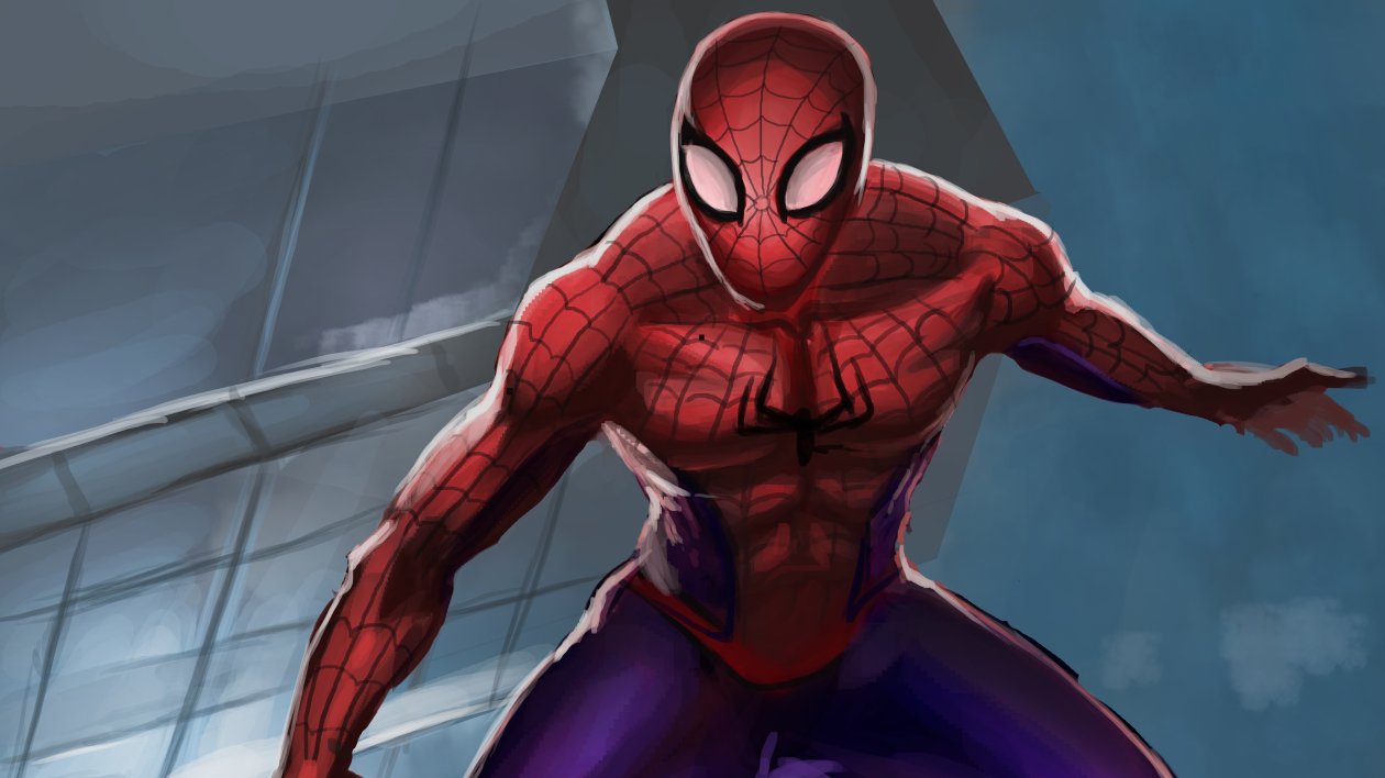 Spiderman Speed Paint Art