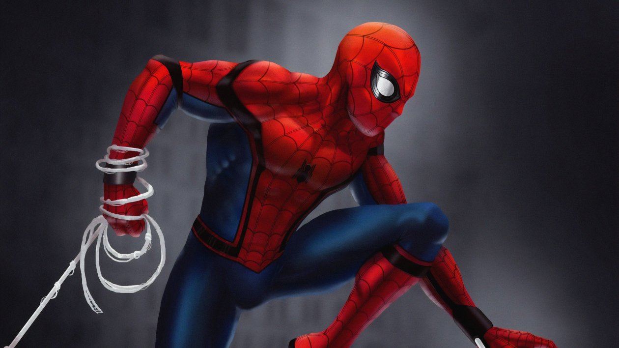 4k Spider Man Art