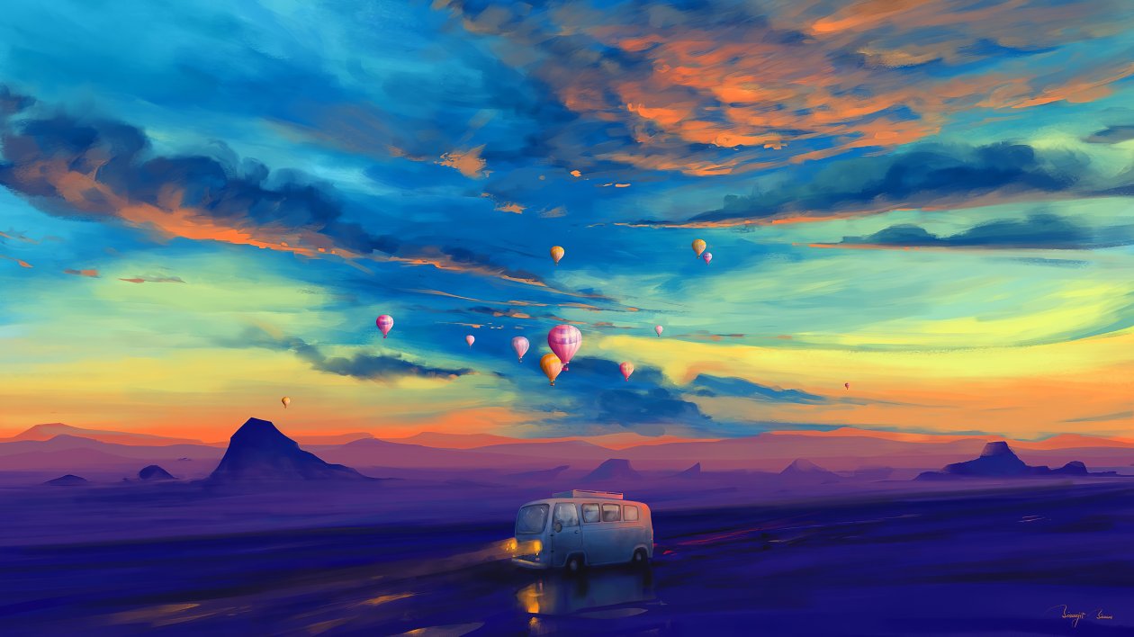 Travelling Van 4k