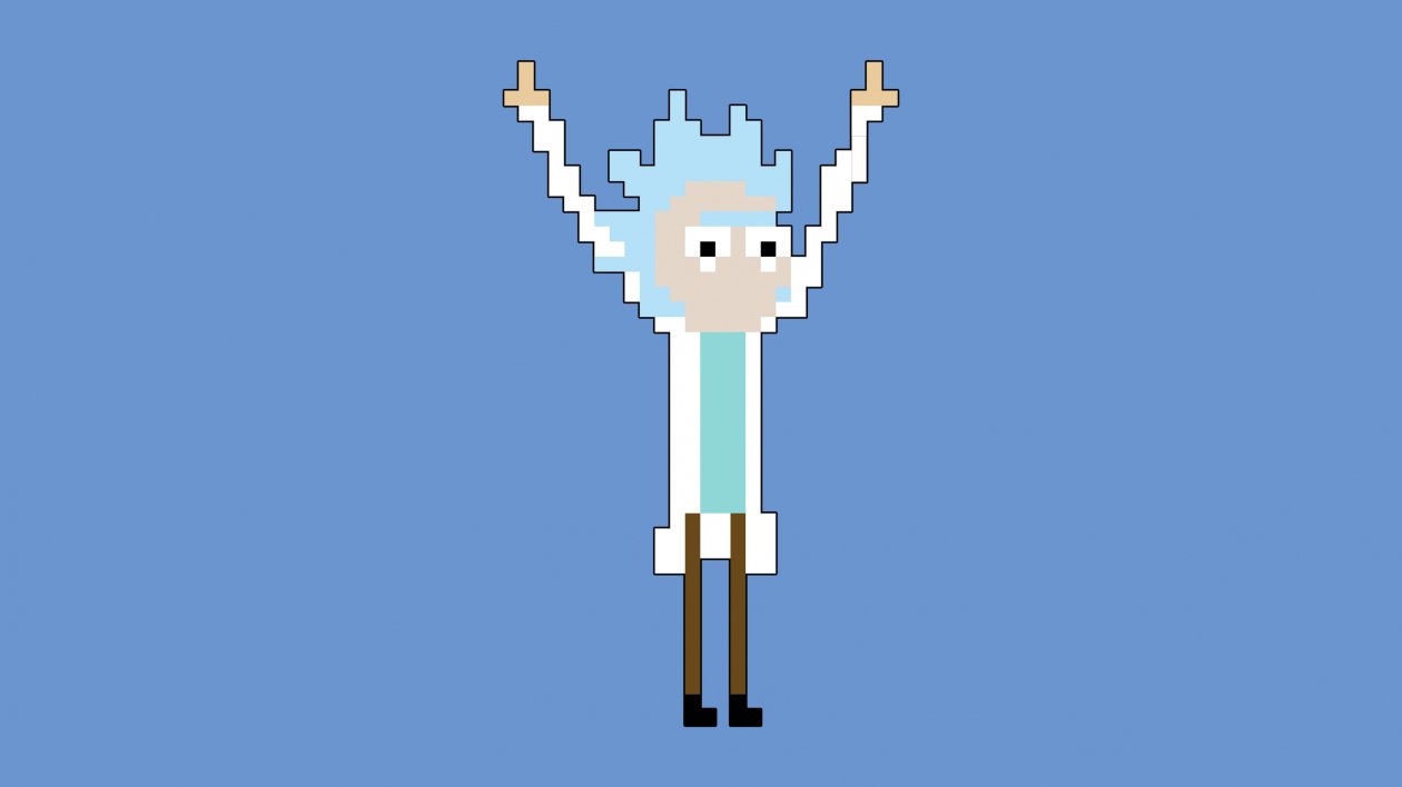 Rick 8 Bit Pixel