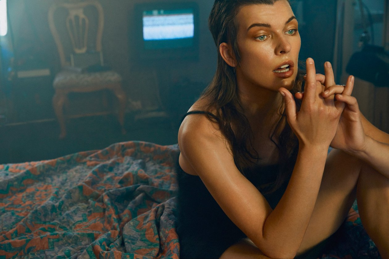 Milla Jovovich Vogue 2017