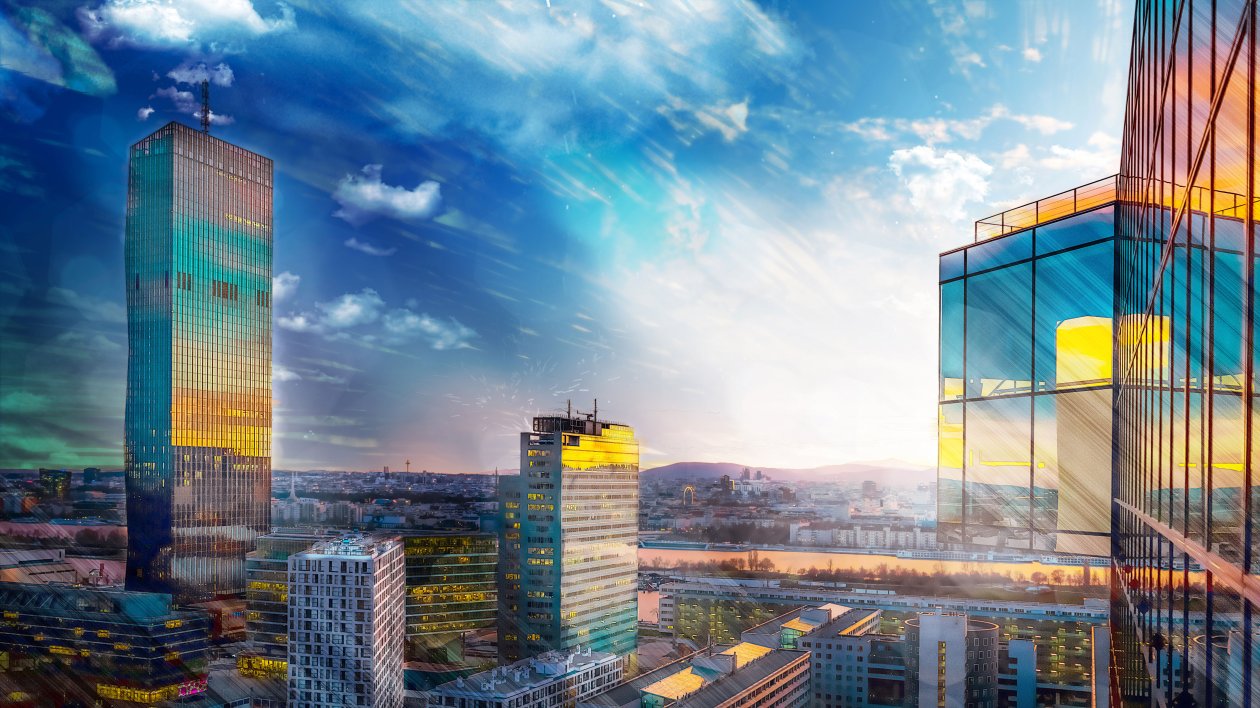 Glass Buildings Architecture