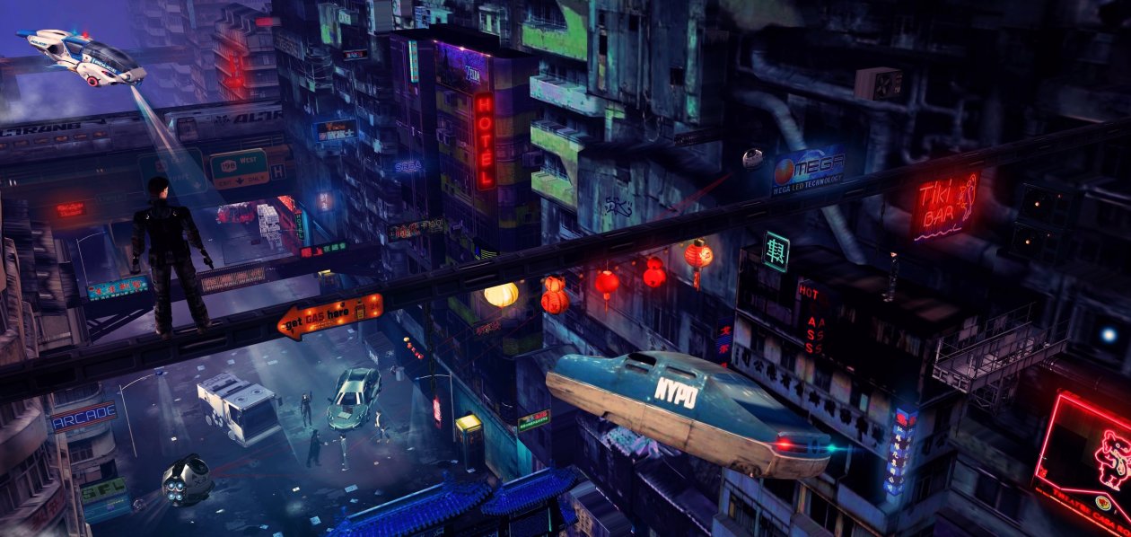 Balde Runner Cyberpunk Scifi Future 4k