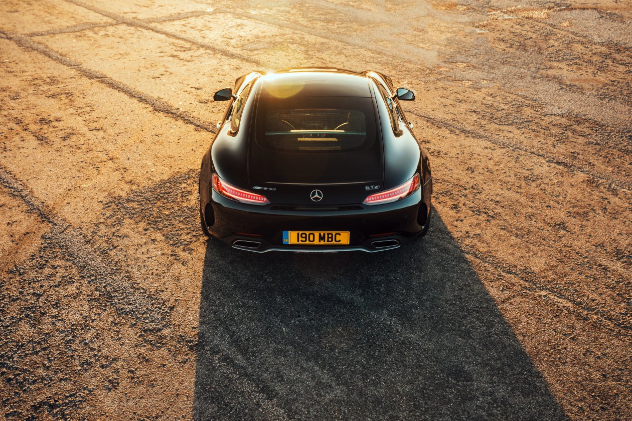 Mercedes AMG GT C 2018 4k