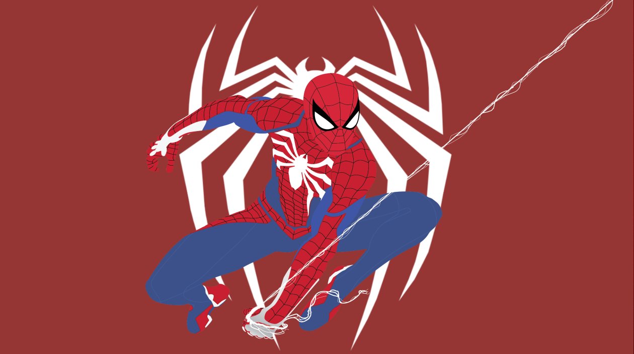 Spider Man PS4 4k Art