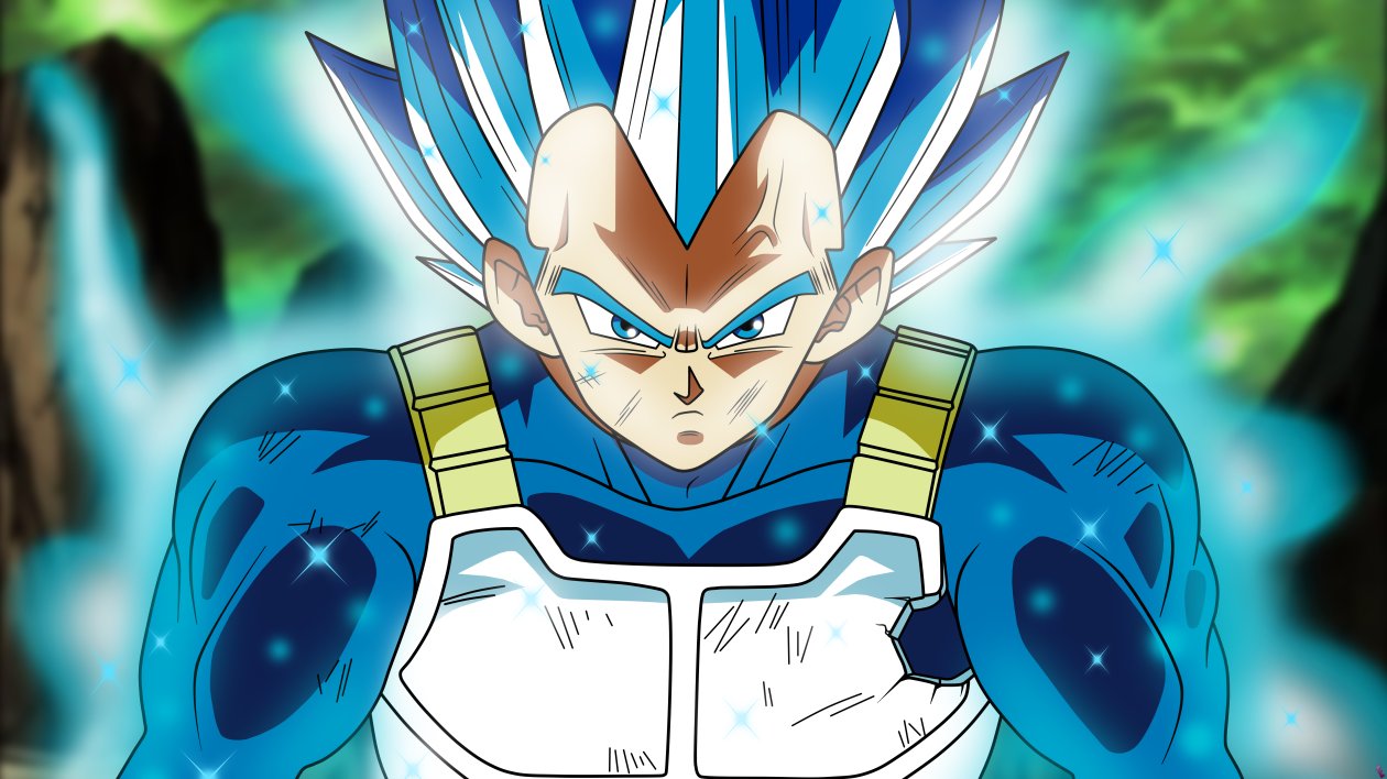 Super Saiyan Blue Dragon Ball Super 5k
