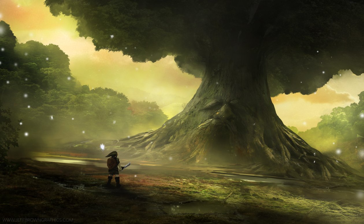 Zelda Ocarina Of Time Artwork