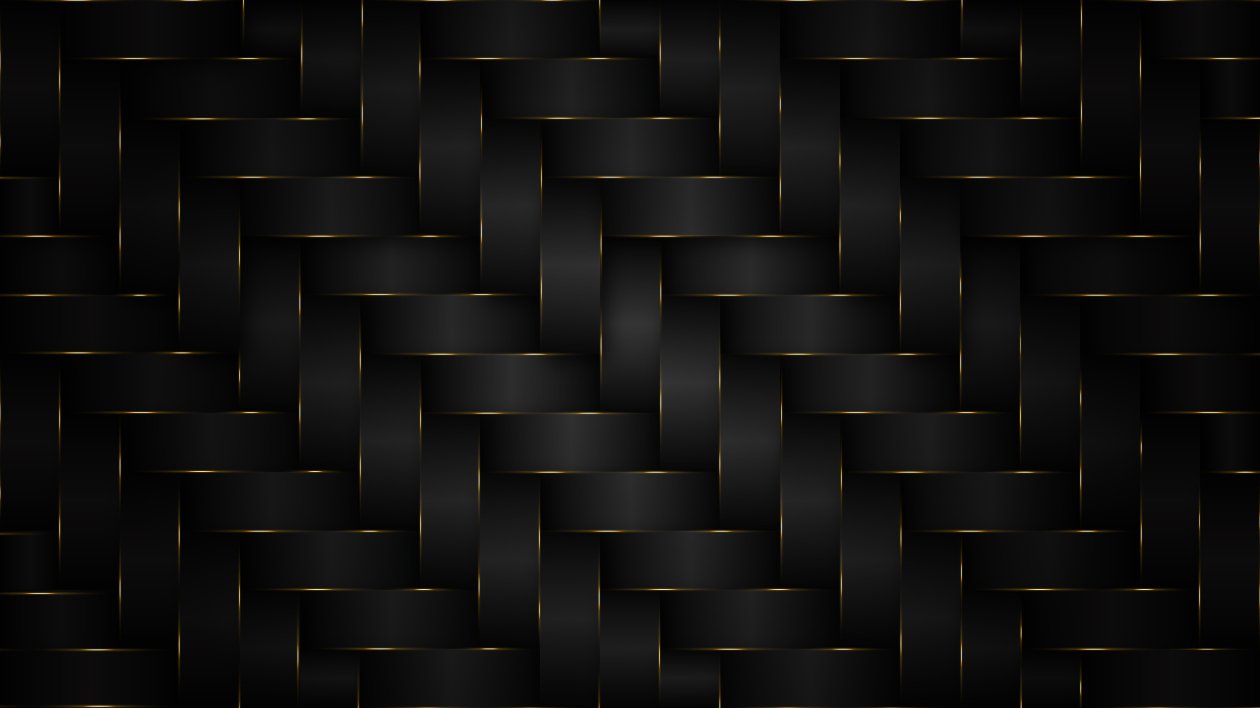 Dark Gold Pattern 4k