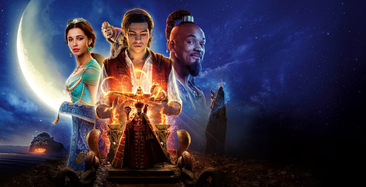 Aladdin Movie Poster 8k