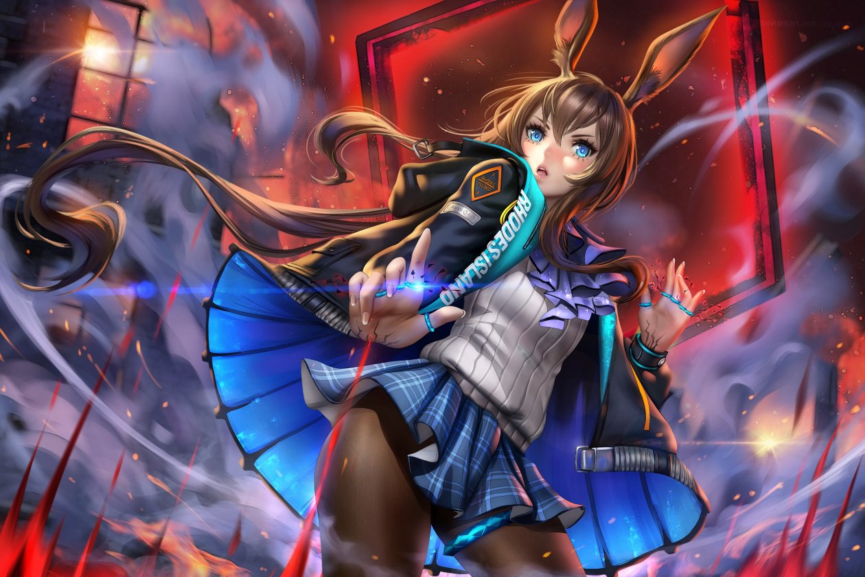 Amiya Arknights 8k