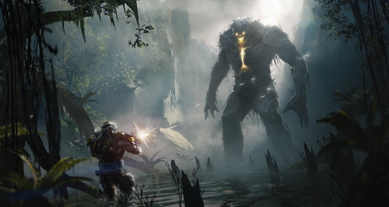 Anthem Golem Concept Art 4k