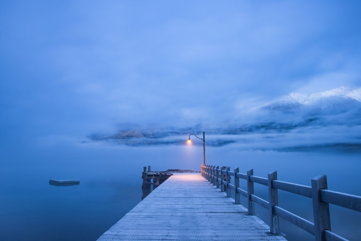 Seashore At Beach Winter Landscape 5k