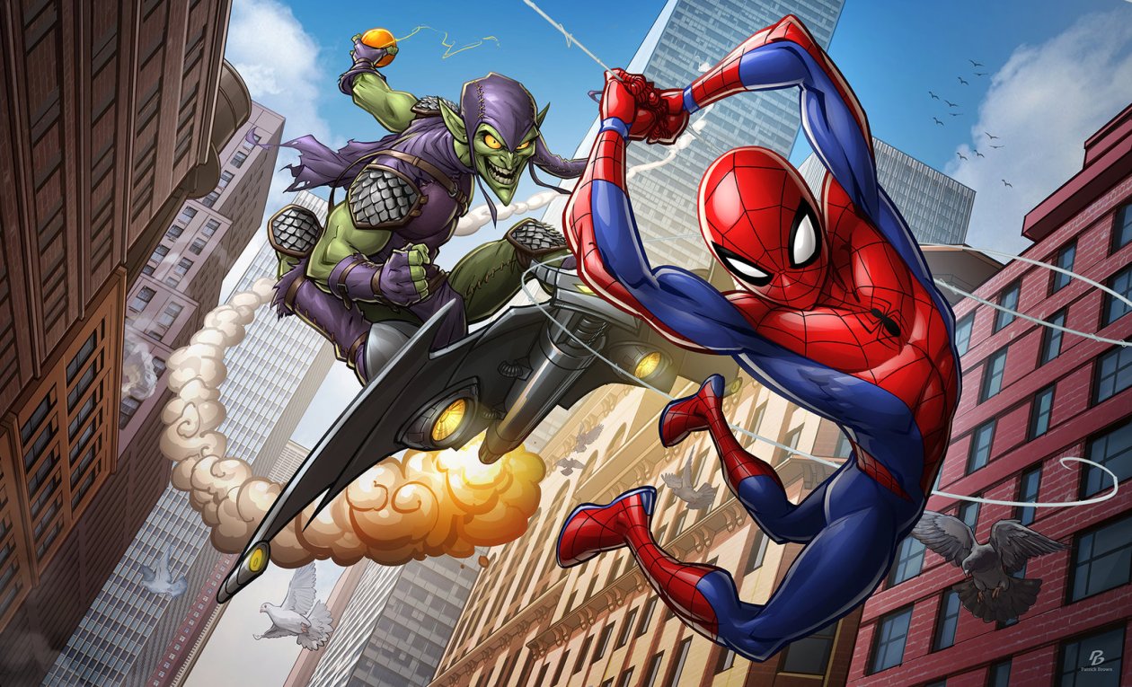 Spiderman The Animated Series Artwork