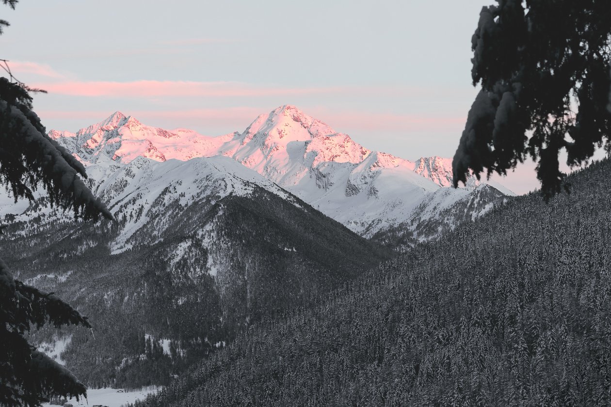 Snow Capped Mountains 4k