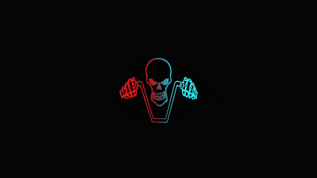 Ghost Rider Dark Minimalist 4k