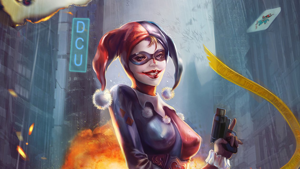 Harley In City