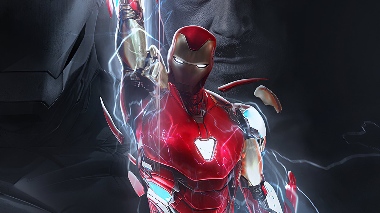 Powerful Iron Man 4k