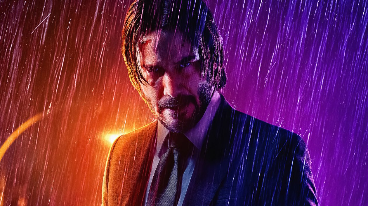 John Wick Rain 4k