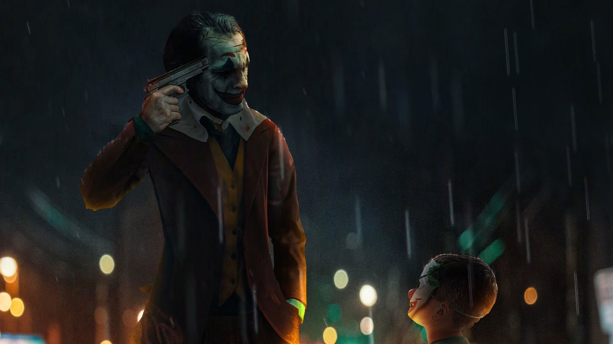 Joker Killing Himself In Front Of Kid