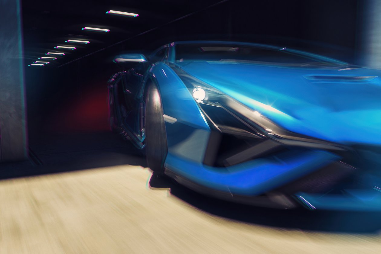 Lamborghini Sian Cgi 4k