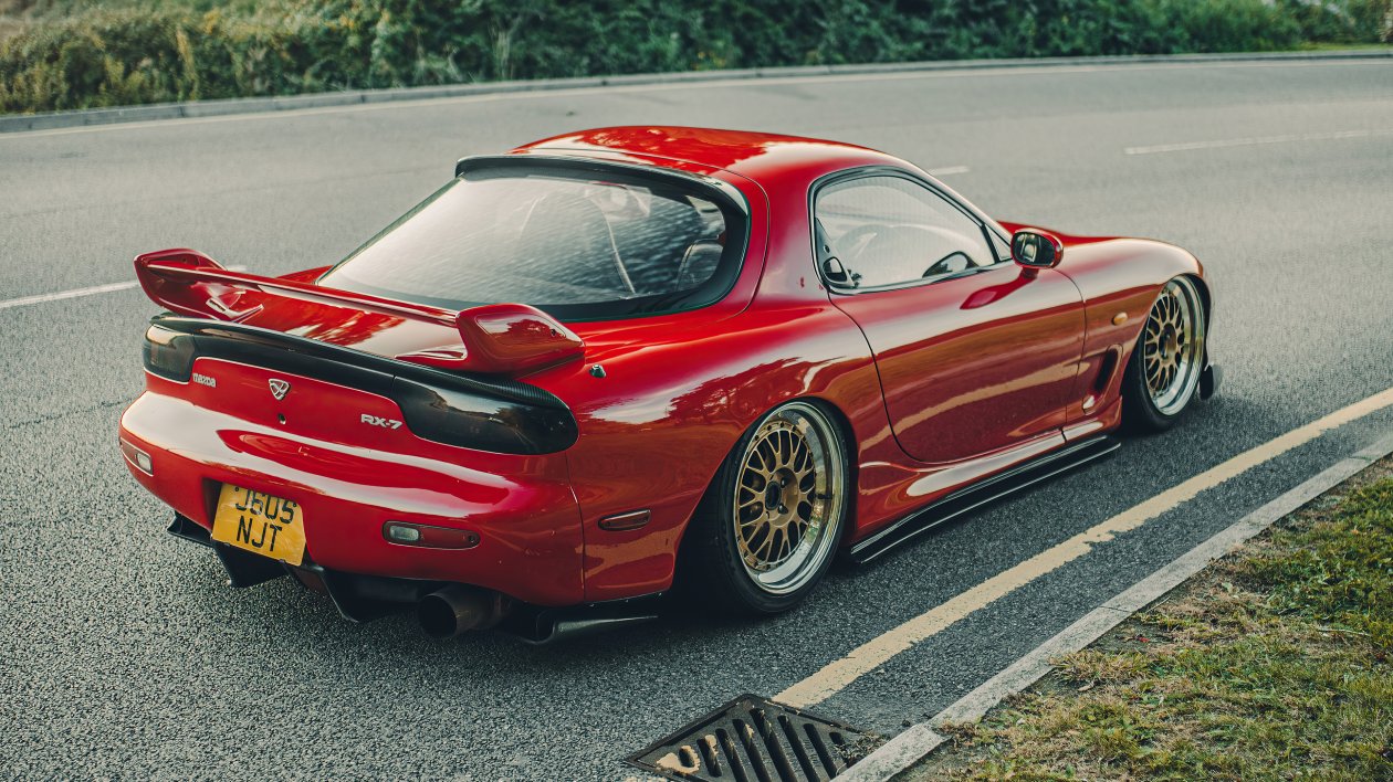Red Mazda Rx7