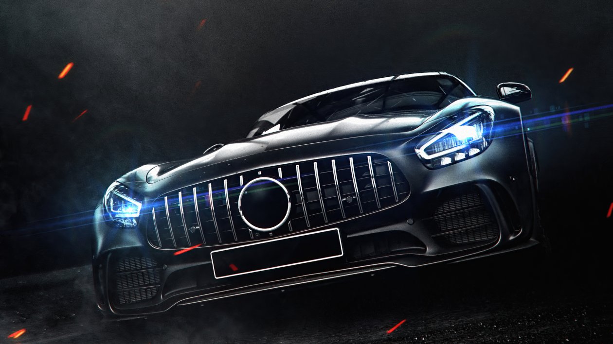 Mercedes Amg Gtr Night Ride 5k