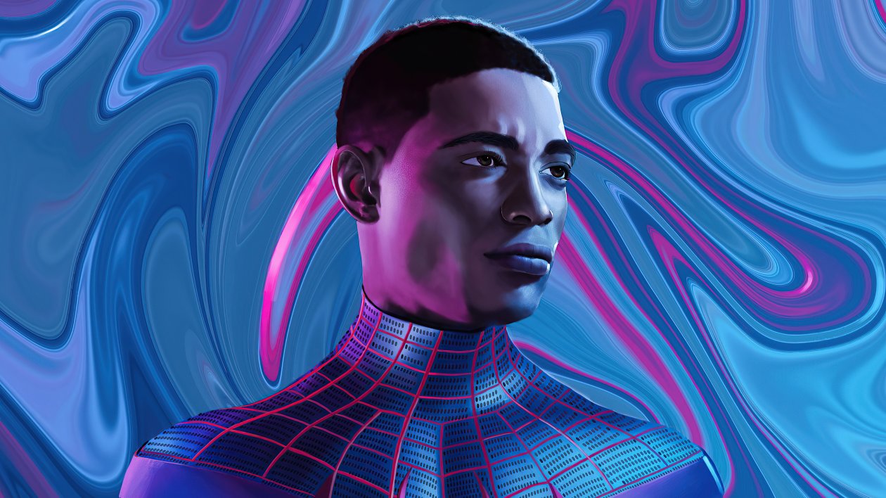 SpiderMan MilesMorales Fanart 4k