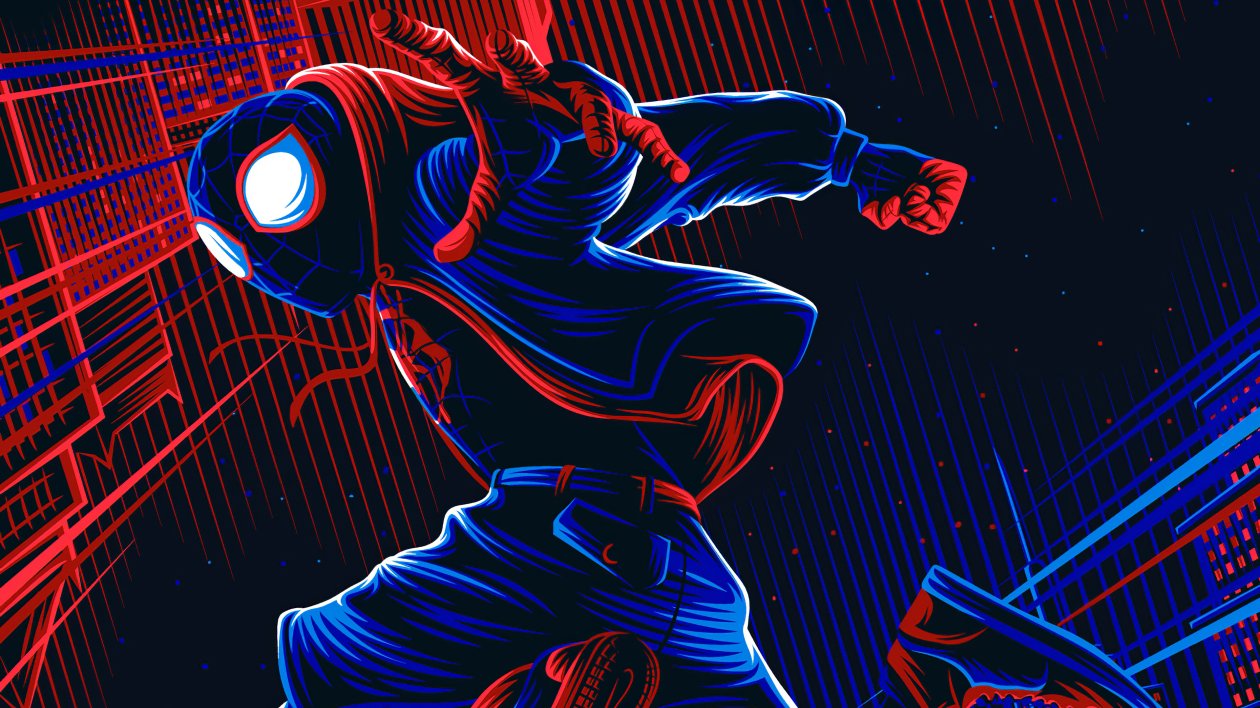 Spiderman Illustration 4k