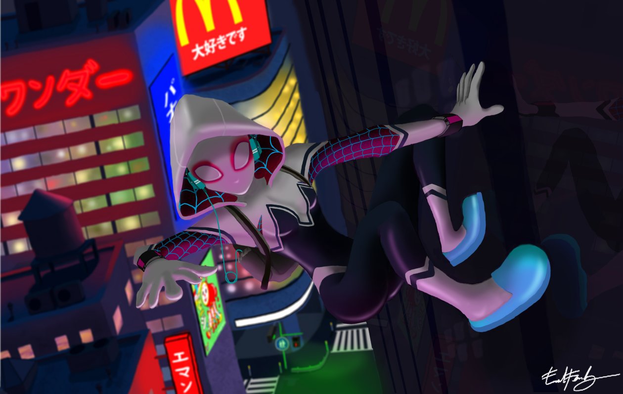 Spider Gwen 4k