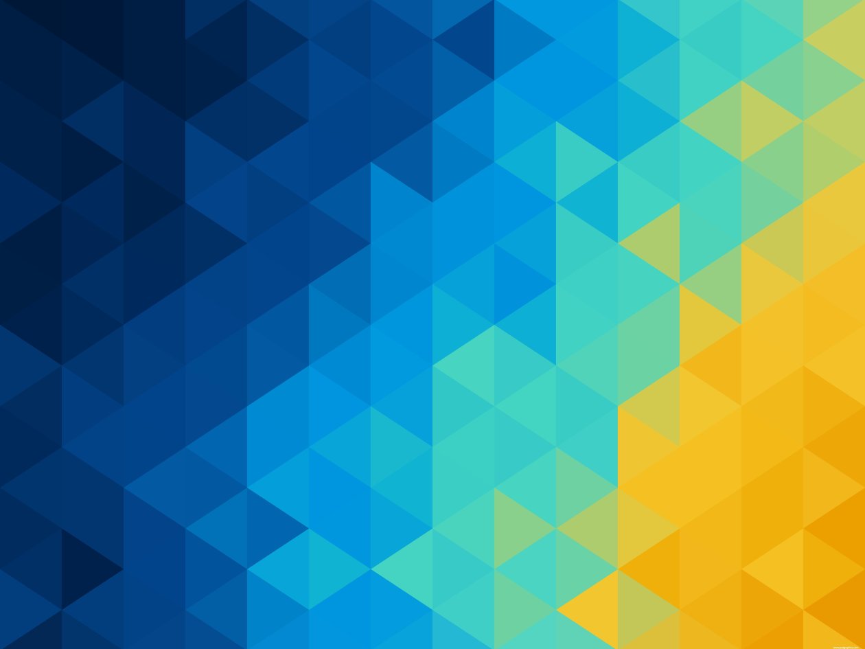 Abstract Blue Yellow