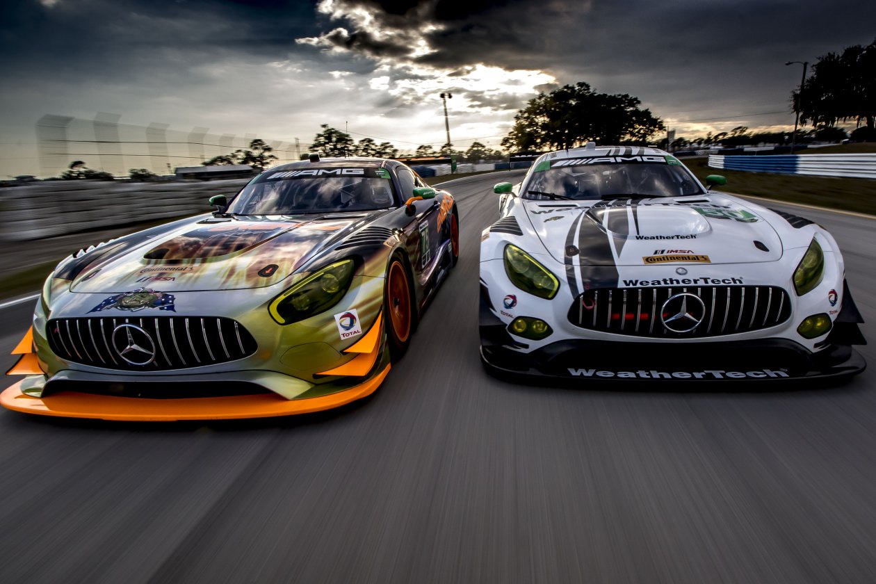 2017 Sebring Imsa Mercedes Amg Gt3 5K