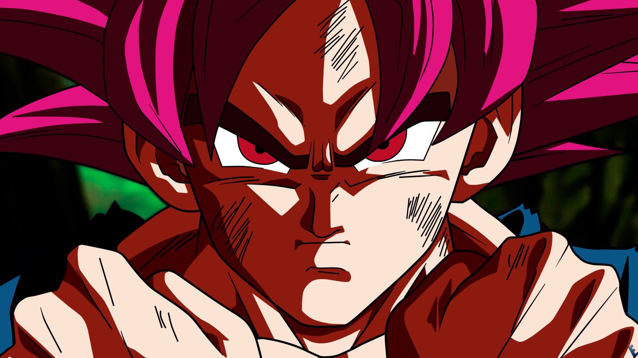 4k Goku SSJG Dragon Ball Super