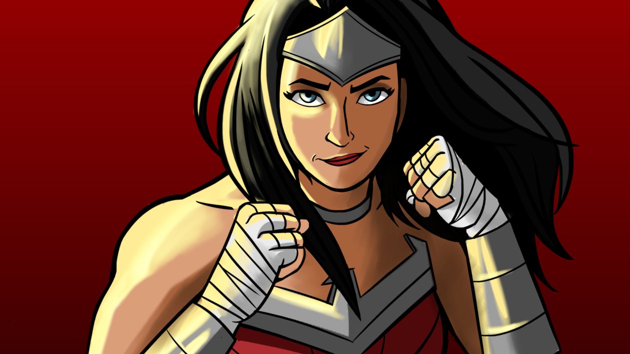 Wonder Woman Cartoon Artworks