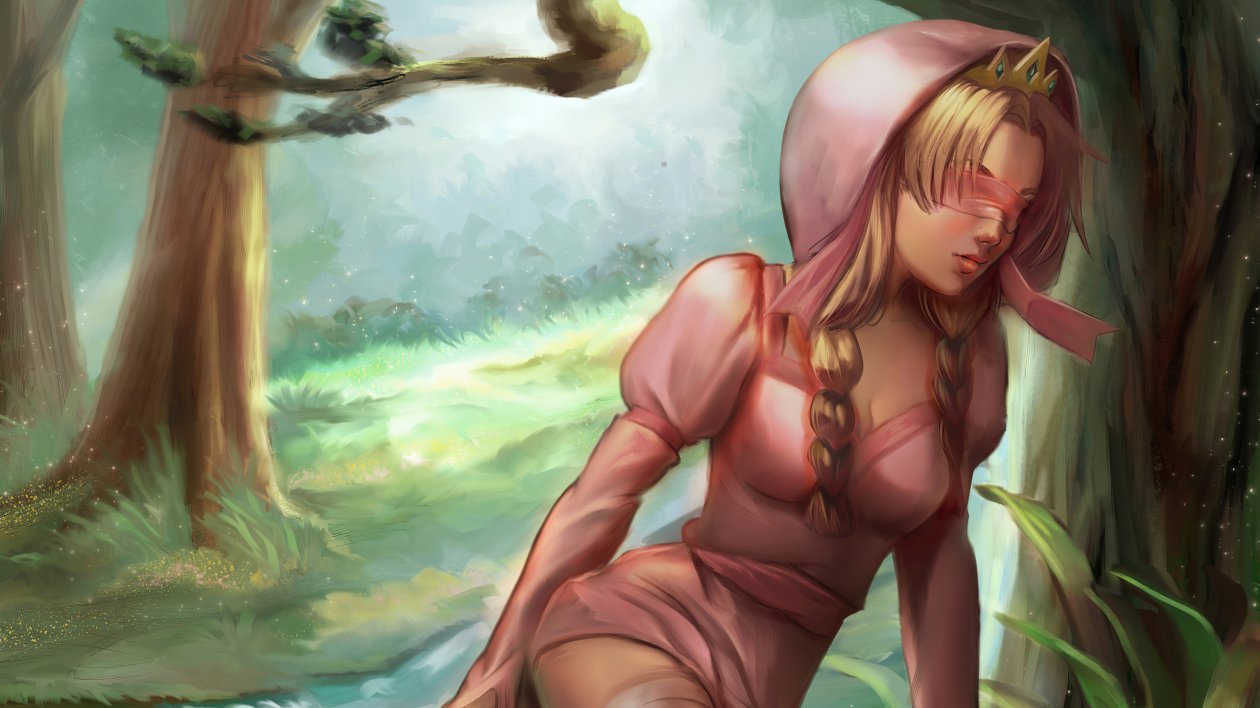 Sleeping Blindfolded Beauty 4k