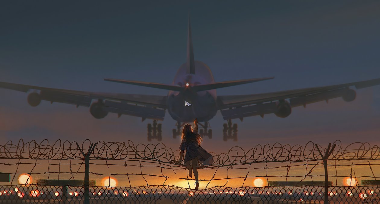 Catching The Flight 4k