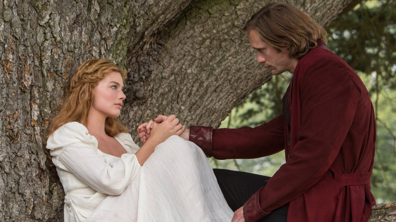 Alexander Skarsgard And Margot Robbie In Tarzan 2
