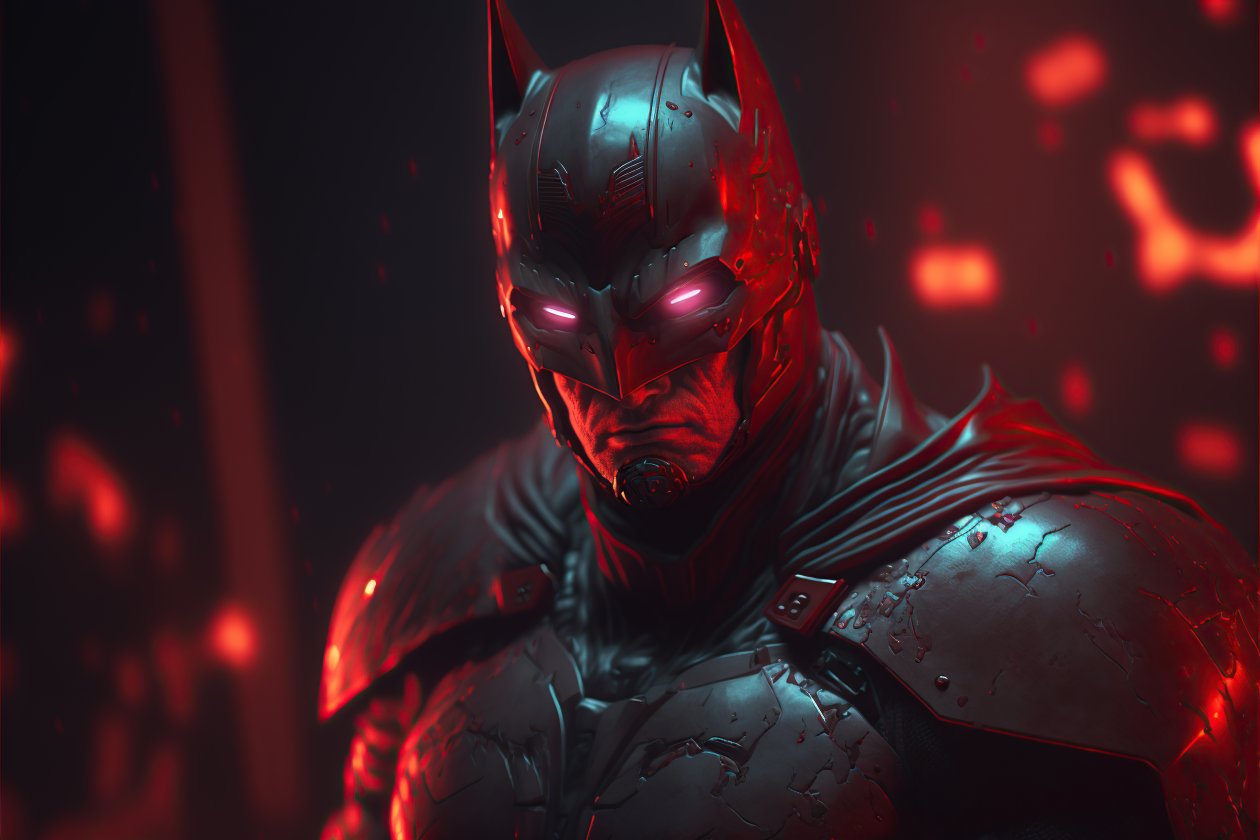 The Batman Scifi 4k