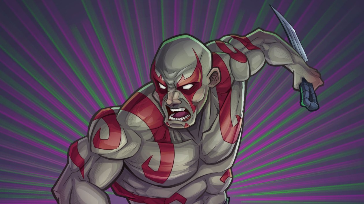 Drax The Destroyer Digital Art