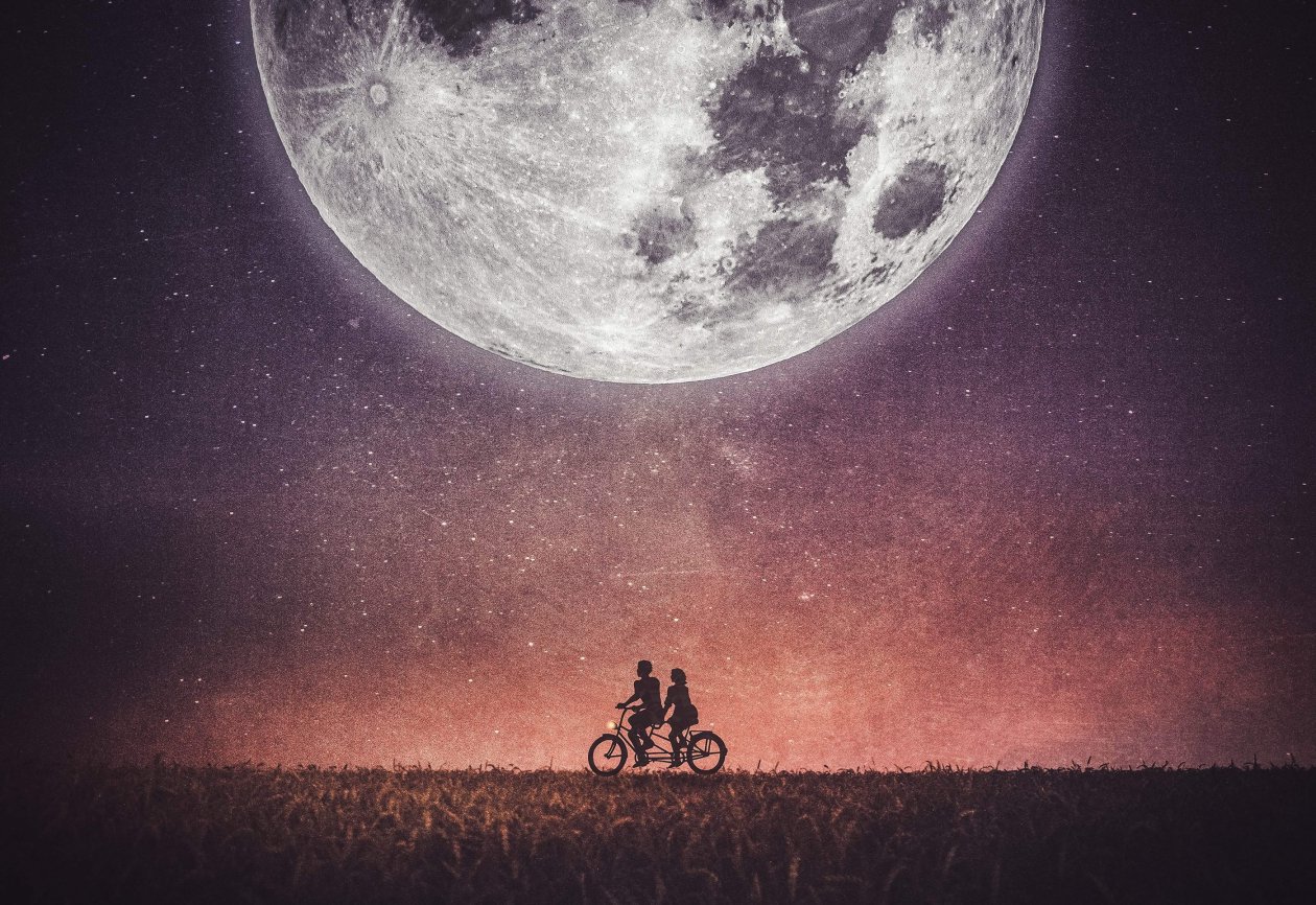 Couple On Cycle
