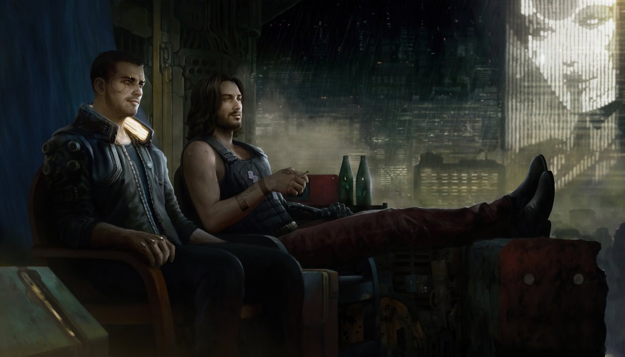 Keanu And V Chillling