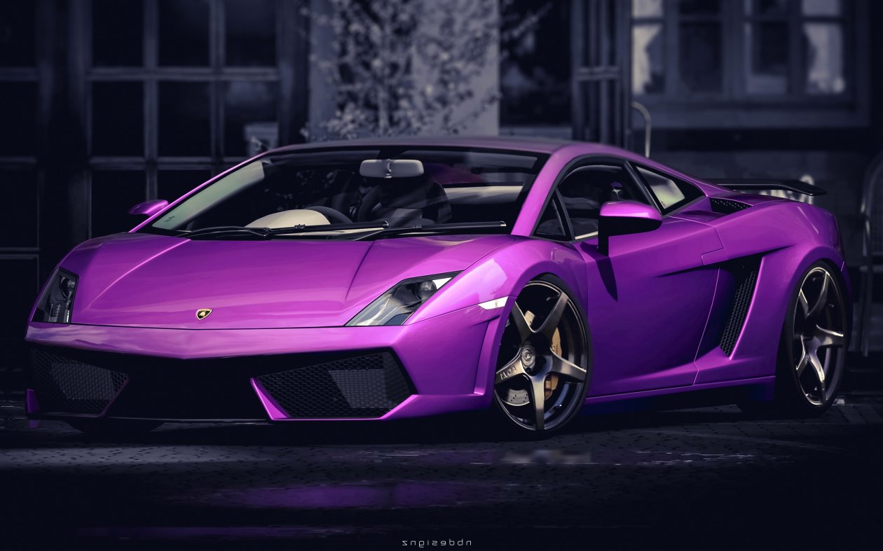 Lamborghini Gallardo Purple