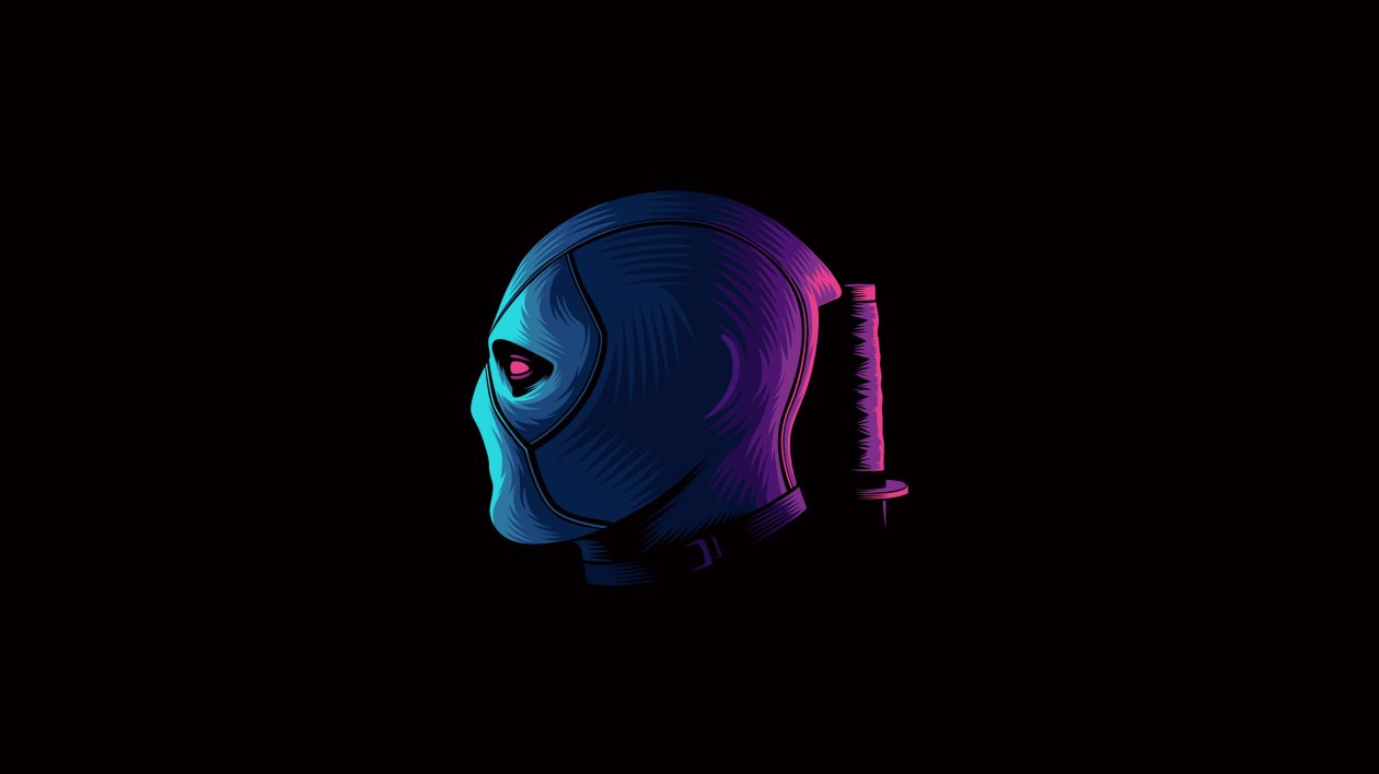 Deadpool Minimal Art