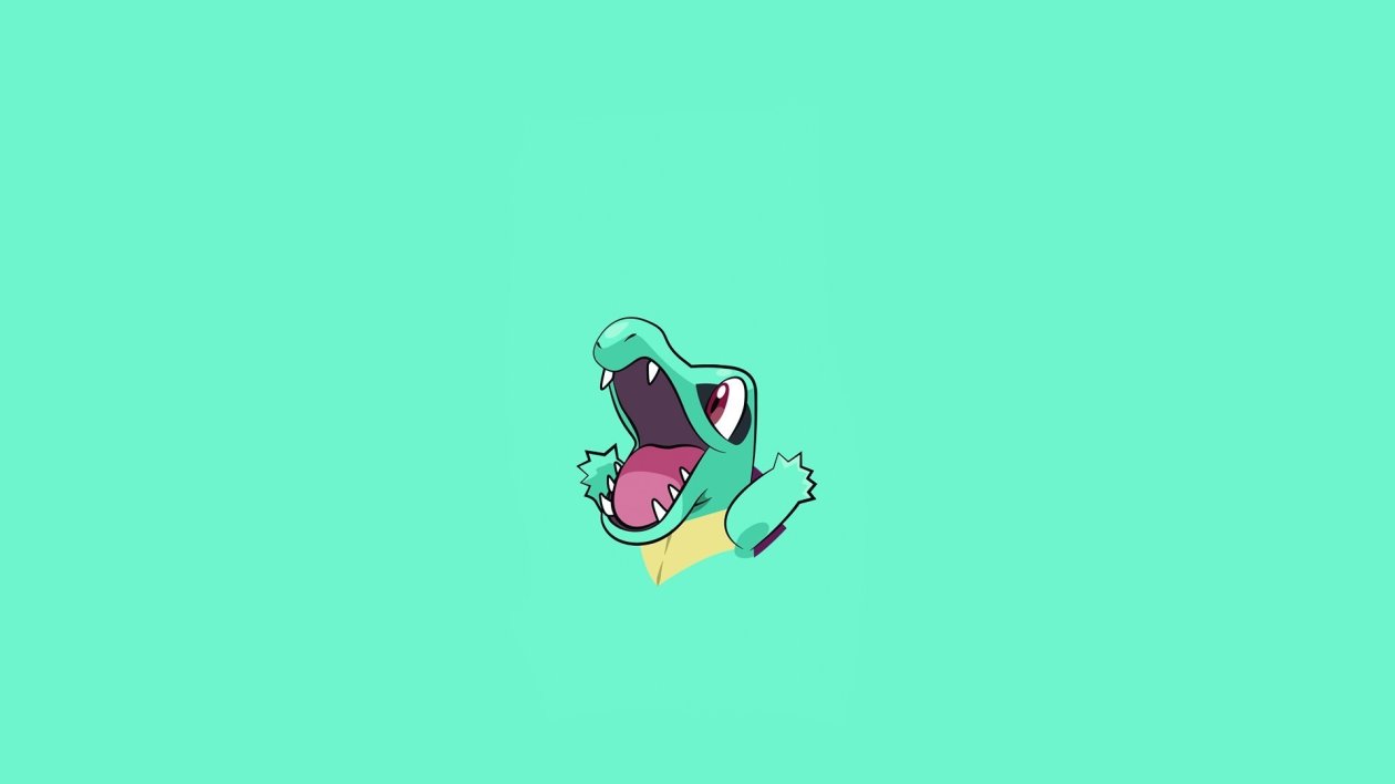 Pokemon Totodile Minimalism