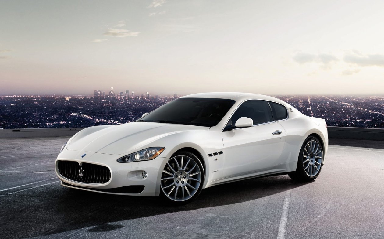 White Maserati