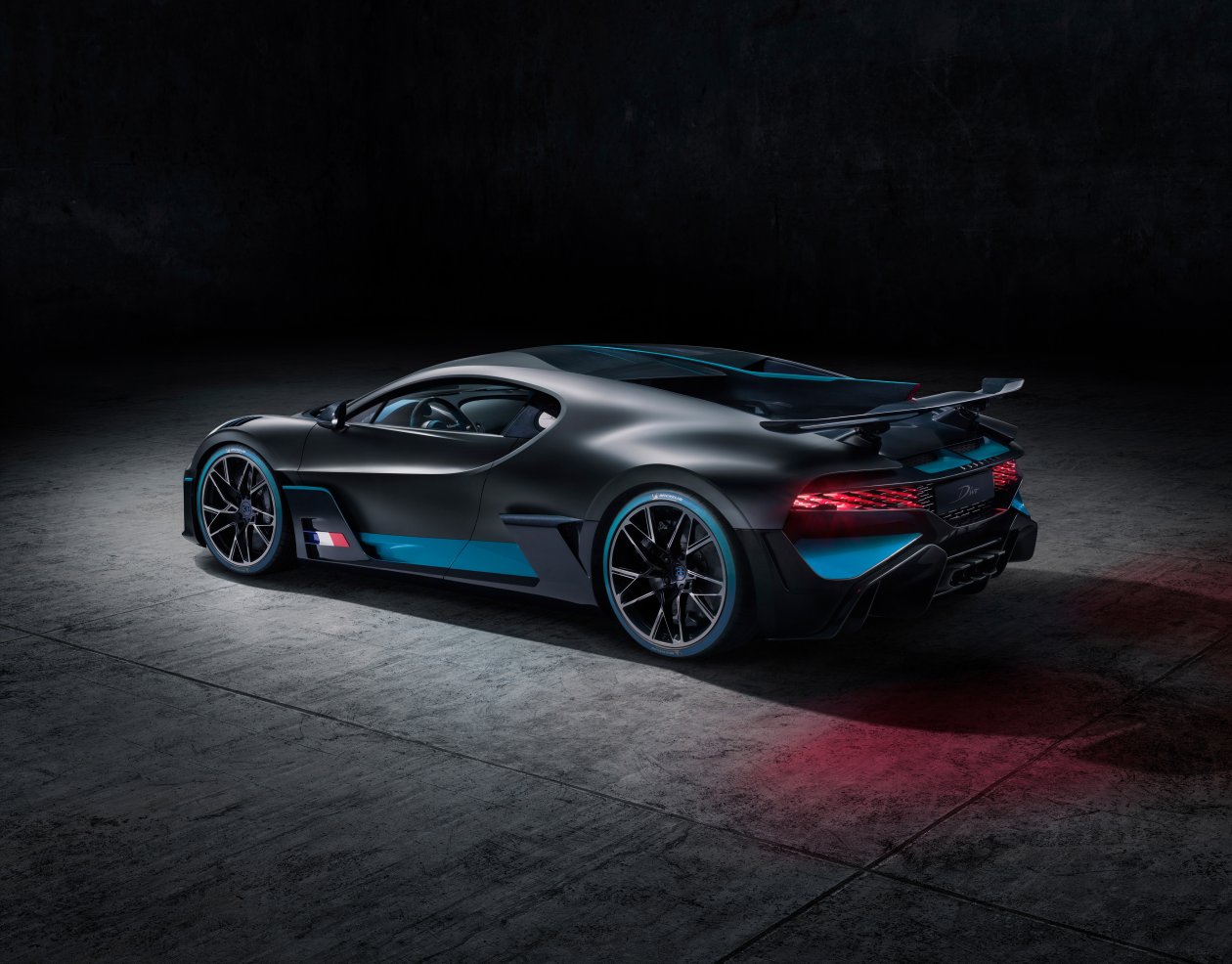 2018 Bugatti Divo Rear Side View