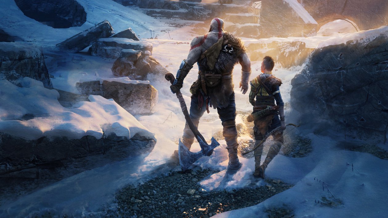 Kratos And Atreus God Of War 4 5k