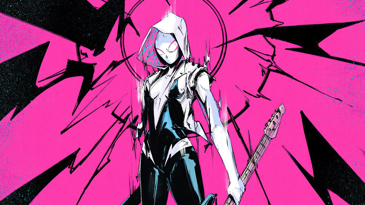 Spider Gwen Music Day 4k